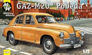 MILITARY WHEELS 7248 - 1:72 GAZ-M20 Pobeda