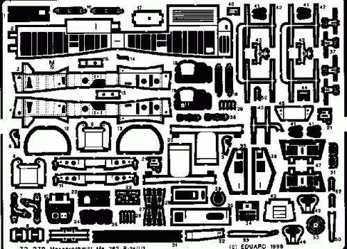 Go to product EDUARD 72270 - 1:72 Me 262B-1a/U-1 Schwalbe