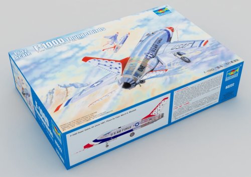 Go to product TRUMPETER 03222 - 1:32 F-100 D in Thunderbirds livery