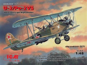 ICM 48252 - 1:48 U-2 / Po-2VS WWII Soviet Night Light Bomber