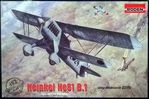 RODEN 452 - 1:48 Heinkel He 51 B-1