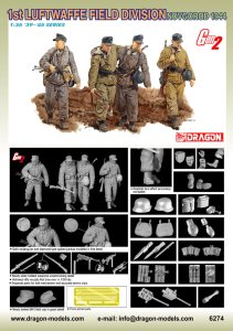 DRAGON 6274 - 1:35 1st Luftwaffe Field Division Novgorod 1944