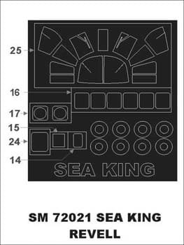 Go to product MONTEX SM72021 - 1:72 Sea King
