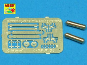 ABER R-21  - 1:35 Pyrene Fire-extinguishers used in British Army WWII (early model)