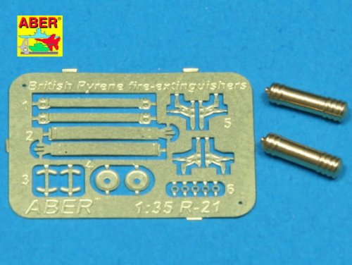 Go to product ABER R-21  - 1:35 Pyrene Fire-extinguishers used in British Army WWII (early model)