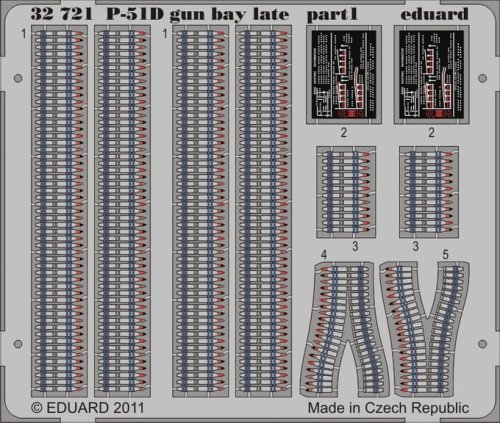 Go to product EDUARD 32721 - 1:32 P-51D gun bay late