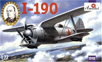 Go to product AMODEL 72112 - 1:72 Polikarpov I-190
