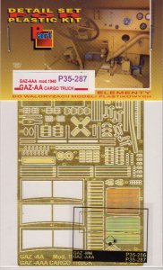 PART P35287 - 1:35 GAZ AAA mod 1940 / GAZ AA Cargo Truck