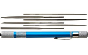 EXCEL 70001 - Aluminum Vise with 6 Files