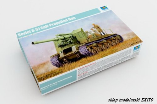 Go to product TRUMPETER 05583 - 1:35 Soviet S-51 Self-Propelled Gun