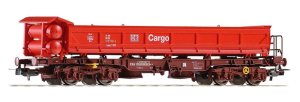 PIKO 54604 H0 - Otwarty wagon towarowy wywrotka typu Fakks 127 DB AG