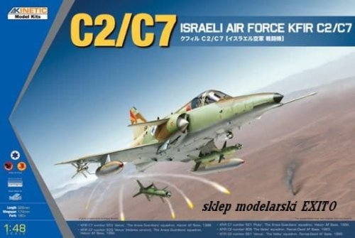 Go to product KINETIC 48046 - 1:48 Kfir C2/C7 Israeli Air Force