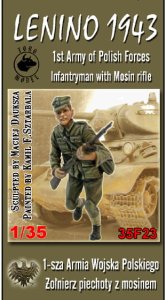 TORO MODEL 35F23 - 1:35 Lenino 1943 - 1st Army of Polish Forces - Infantryman with Mosin rifle