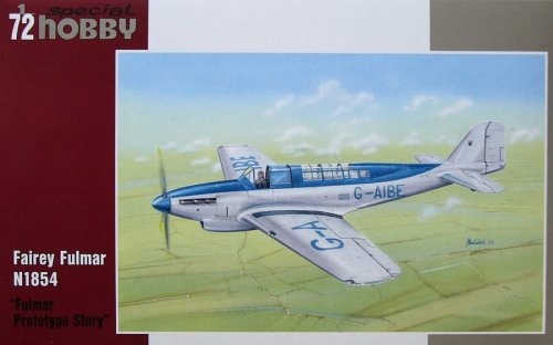 Go to product SPECIAL HOBBY 72196 - 1:72 Fairey Fulmar N185 Prototype Story
