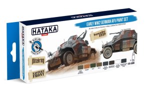 HATAKA BS88 - Early WW2 German AFV paint set