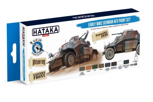 Go to product HATAKA BS88 - Early WW2 German AFV paint set