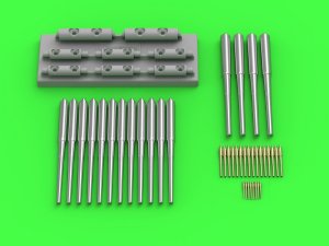 MASTER SM-350-097 - 1:350 French pre-drednought Danton gun barrels set