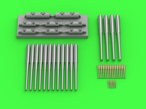 Go to product MASTER SM-350-097 - 1:350 French pre-drednought Danton gun barrels set