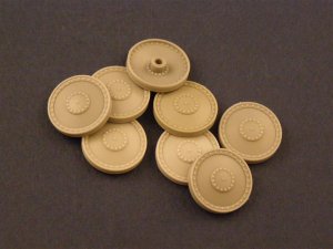 PANZERART 35003 - 1:35 Burn out Wheels for Pz38 /Marder III /Hetzer