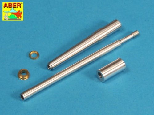 Go to product Aber 35L-144 - 1:35 105mm M-68 metal gun barrel for Israeli Tiran 5 variant B