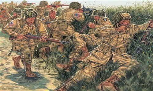 Go to product ITALERI 6063 - 1:72 American Paratroopers WW II