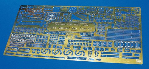 Go to product HASEGAWA 72145 QG45 - 1:350 USS Gambier Bay Super Etching Detail Set