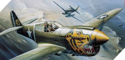 Go to product ACADEMY 12468 - 1:72 P-40 E Warhawk