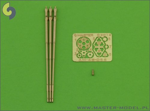 Go to product MASTER AM-48-056 - 1:48 M197 three barrelled rotary 20mm cannon gun barrels