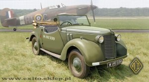 ACE 72501 - 1:72 British Staff Car Tourer 8HP