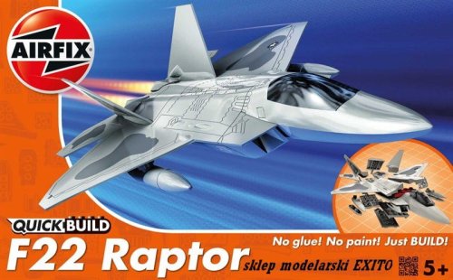 Go to product AIRFIX J6005 -  F22 Raptor - Quick Build