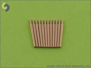 MASTER SM-350-008 - 1:350 Japanese gun barrels 12,7cm/40 Type 89 with blast bags