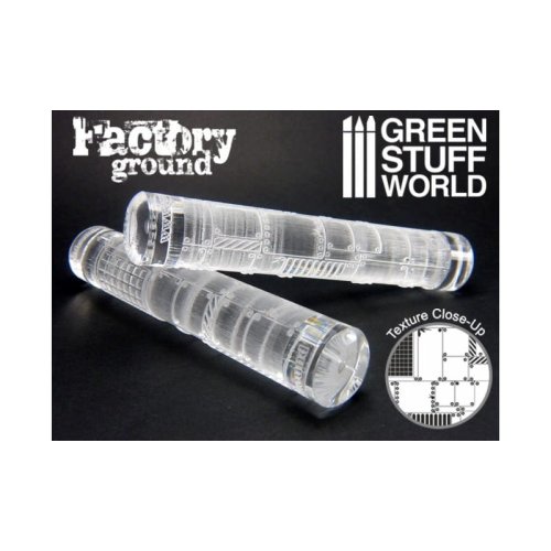 Go to product GREEN STUFF 1224 - Rolling Pin Factory Ground - Wałek do odciskania tekstur