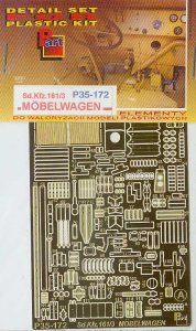PART P35172 - 1:35 Sd.Kfz.161/3 Mobelwagen