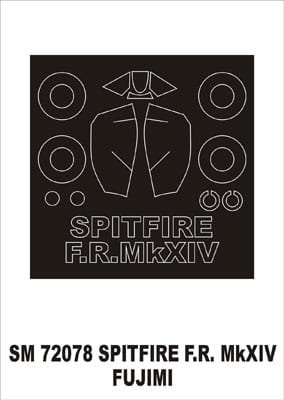 Go to product MONTEX SM72078 - 1:72 Spitfire F.R. Mk.XIV