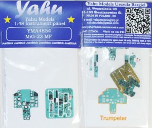 YAHU YMA4854 - 1:48 MiG-23 MF - Instrument Panel