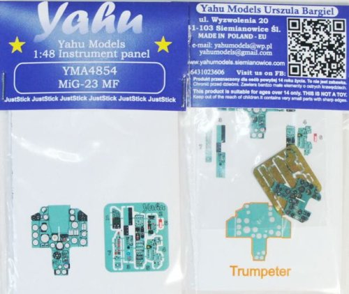 Go to product YAHU YMA4854 - 1:48 MiG-23 MF - Instrument Panel