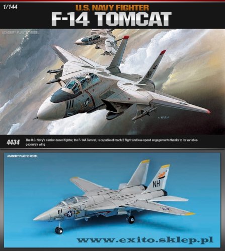 Go to product ACADEMY 12608 - 1:144 F-14 Tomcat