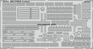 EDUARD 48841 - 1:48 MiG-23MLD weapons