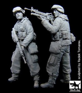 BLACK DOG F35050 - 1:35 US soldiers team op.Freedom in Iraq