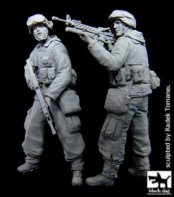 Go to product BLACK DOG F35050 - 1:35 US soldiers team op.Freedom in Iraq