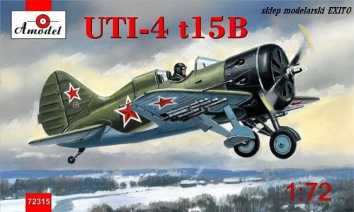 Go to product AMODEL 72315 - 1:72 Polikarpov UTI-4 t15B
