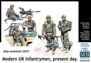 MASTER BOX 35180 - 1:35 Modern UK Infantrymen , present day