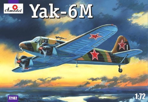 Go to product AMODEL 72182 - 1:72 Yak 6M with ski gear