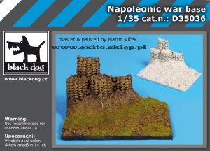 BLACK DOG D35036 - 1:35  Napoleonic war - base