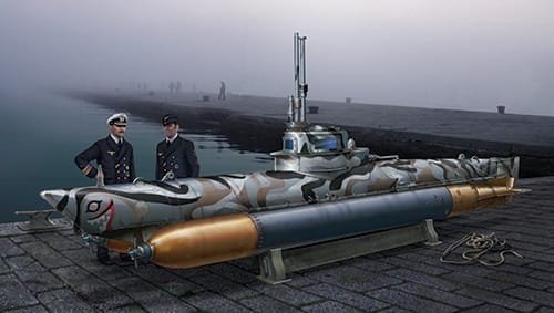 Go to product ITALERI 5609 - 1:35 Biber Midget Submarine