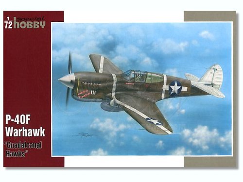 Go to product SPECIAL HOBBY 72149 - 1:72 P-40F Warhawk Guadalcanal Hawks