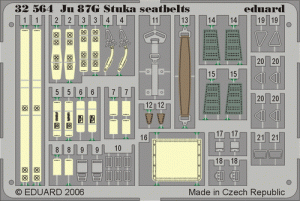 EDUARD 32564 - 1:32 Ju 87 Stuka seatbelts