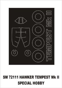 MONTEX SM72111 - 1:72 Hawker Tempest Mk.II