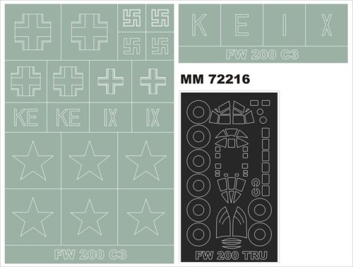 Go to product MONTEX MM72216 - 1:72 Focke Wulf Fw 200C-3