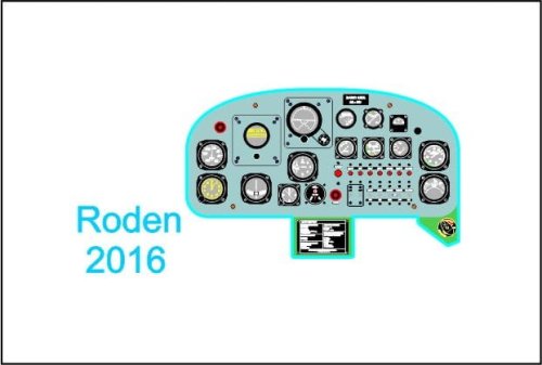 Go to product YAHU YMA3240 - 1:32 L-19/0-1 Bird Dog (Grey) - Instrument Panel